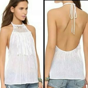 New without Tags Ramy Brook New York Pip Halter Top Medium